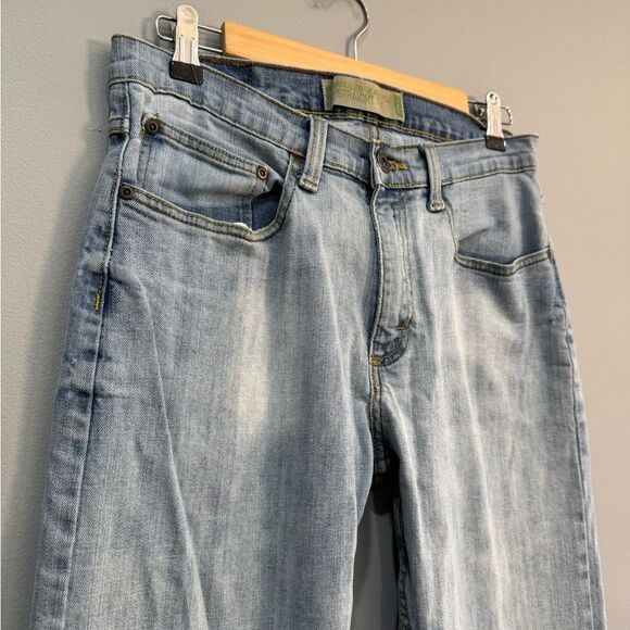 Men’s Wrangler Straight Fit Flex Jeans Size 29x32 VGUC - Picture 3 of 4
